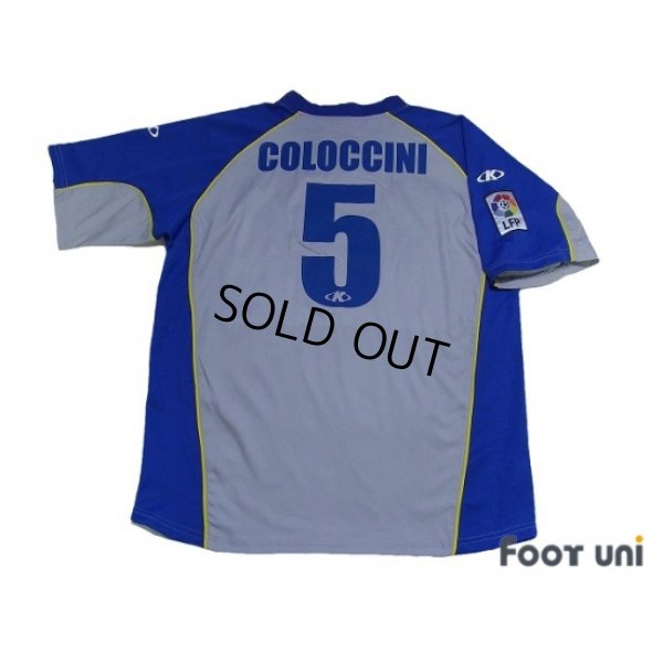 Photo2: Villarreal 2003-2004 Away Shirt #5 Coloccini LFP Patch/Badge