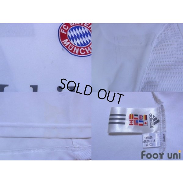 Photo6: Bayern Munchen 2002-2003 Away Shirt #7 Scholl Bundesliga Patch/Badge