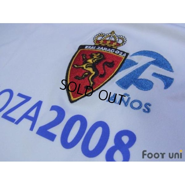 Photo4: Real Zaragoza 2007-2008 Home Shirt w/tags