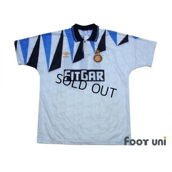 Photo1: Inter Milan 1991-1992 Away Shirt #10