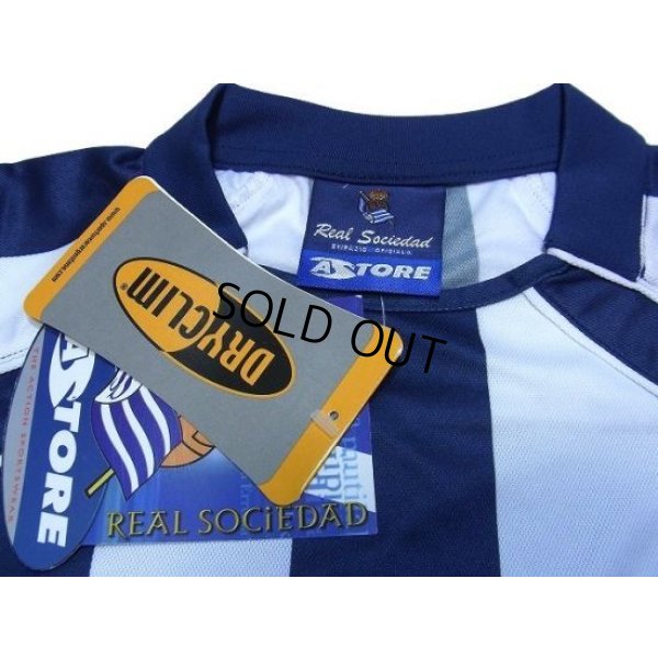 Photo4: Real Sociedad 2003-2004 Home Shirt Champions League Patch/Badge w/tags