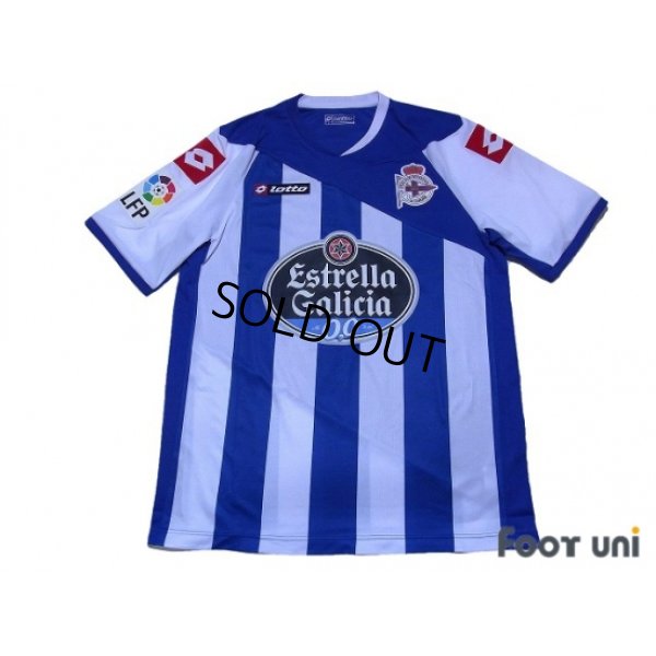 Photo1: Deportivo La Coruna 2011-2012 Home Shirt LFP Patch/Badge