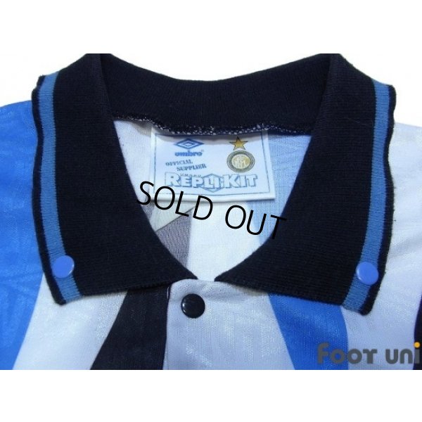 Photo5: Inter Milan 1991-1992 Away Shirt #10