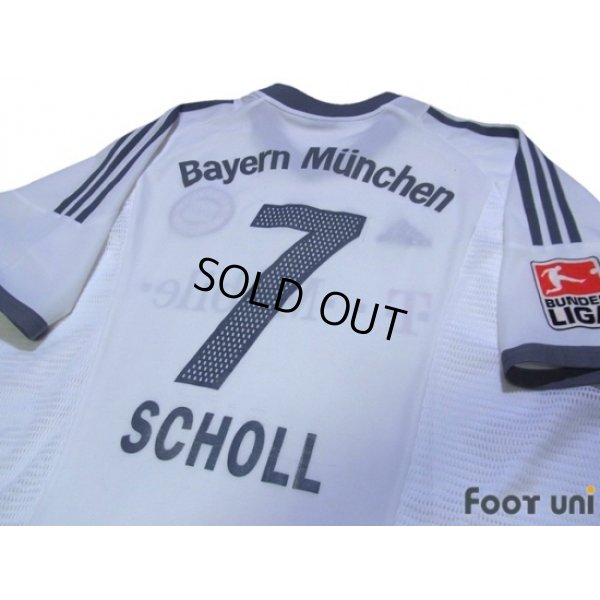Photo4: Bayern Munchen 2002-2003 Away Shirt #7 Scholl Bundesliga Patch/Badge