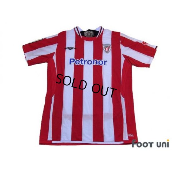 Photo1: Athletic Bilbao 2009-2010 Home Shirt LFP Patch/Badge