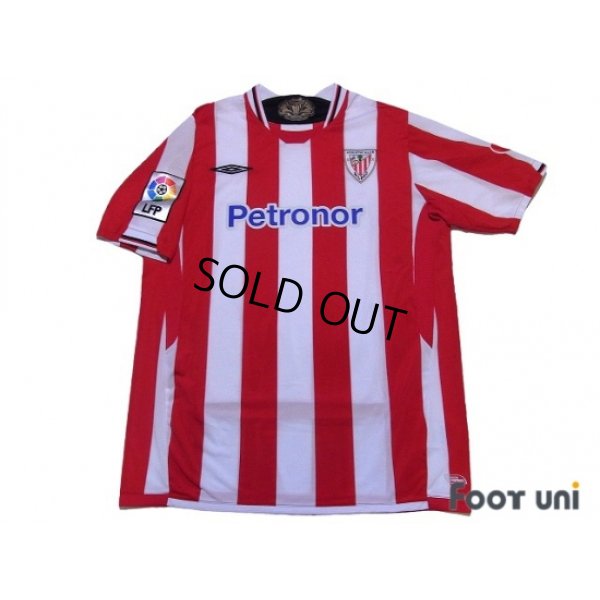 Photo1: Athletic Bilbao 2009-2010 Home Shirt LFP Patch/Badge