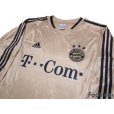 Photo3: Bayern Munchen 2004-2005 Away Long Sleeve Shirt