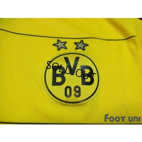 Photo5: Borussia Dortmund 2015-2016 Home Long Sleeve Shirt Bundesliga Patch/Badge Hermes Patch/Badge