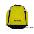 Photo2: Borussia Dortmund 2015-2016 Home Long Sleeve Shirt Bundesliga Patch/Badge Hermes Patch/Badge (2)