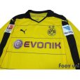 Photo3: Borussia Dortmund 2015-2016 Home Long Sleeve Shirt Bundesliga Patch/Badge Hermes Patch/Badge