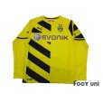 Photo1: Borussia Dortmund 2014-2015 Home L/S Shirt (1)