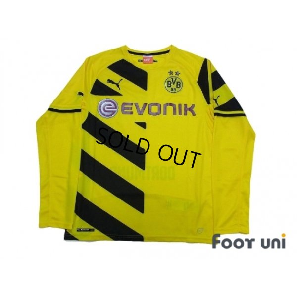Photo1: Borussia Dortmund 2014-2015 Home L/S Shirt