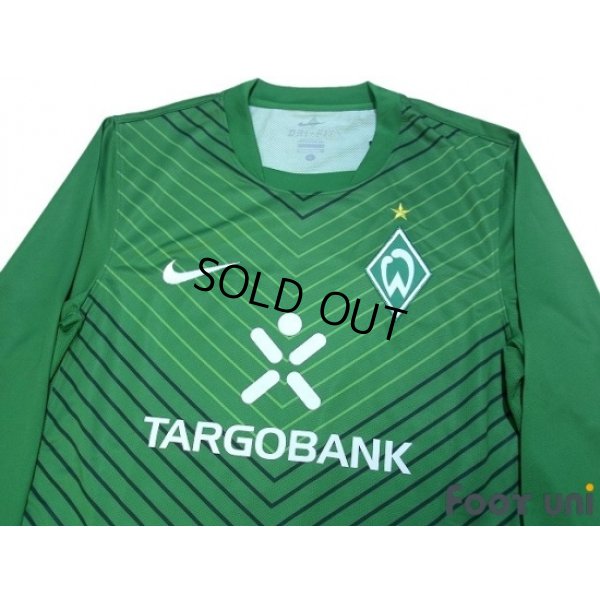 Photo3: Werder Bremen 2011-2012 Home Authentic L/S Shirt w/tags