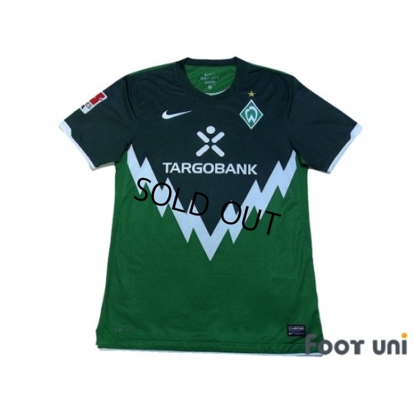 Photo1: Werder Bremen 2010-2011 Home Shirt Bundesliga Patch/Badge