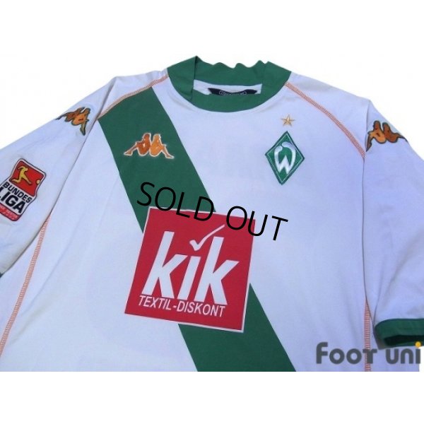 Photo3: Werder Bremen 2004-2006 Away Shirt #25 Ismael Bundesliga Patch/Badge