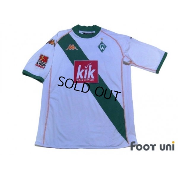 Photo1: Werder Bremen 2004-2006 Away Shirt #25 Ismael Bundesliga Patch/Badge