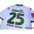 Photo4: Werder Bremen 2004-2006 Away Shirt #25 Ismael Bundesliga Patch/Badge