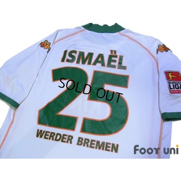 Photo4: Werder Bremen 2004-2006 Away Shirt #25 Ismael Bundesliga Patch/Badge