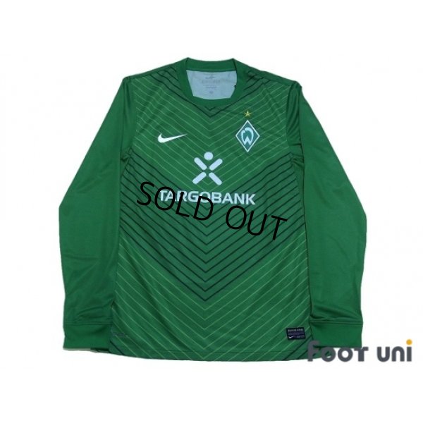 Photo1: Werder Bremen 2011-2012 Home Authentic L/S Shirt w/tags