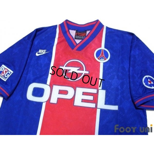 Photo3: Paris Saint Germain 1995-1996 Home Shirt