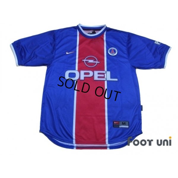 Photo1: Paris Saint Germain 1999-2000 Home Shirt