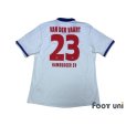 Photo2: Hamburger SV 2013-2014 Home Shirt #23 Van Der Vaart (2)