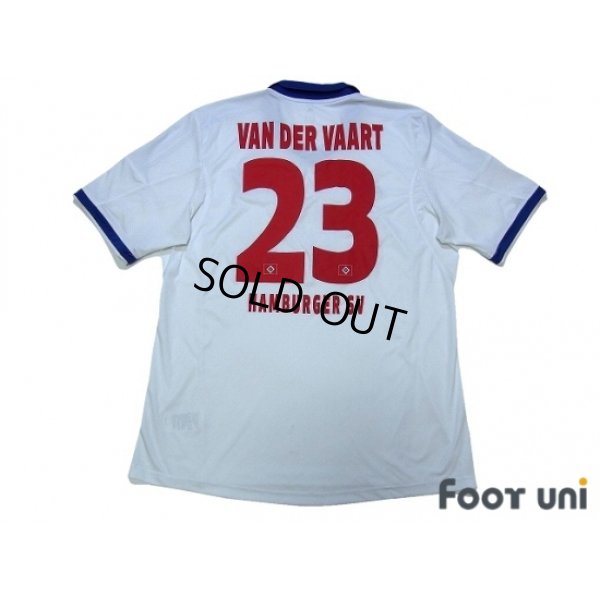 Photo2: Hamburger SV 2013-2014 Home Shirt #23 Van Der Vaart