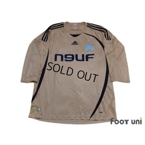 Photo1: Olympique Marseille 2008-2009 3rd Three quarter sleeve Shirt