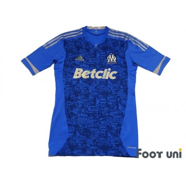 Photo1: Olympique Marseille 2011-2012 Away Techfit Shirt