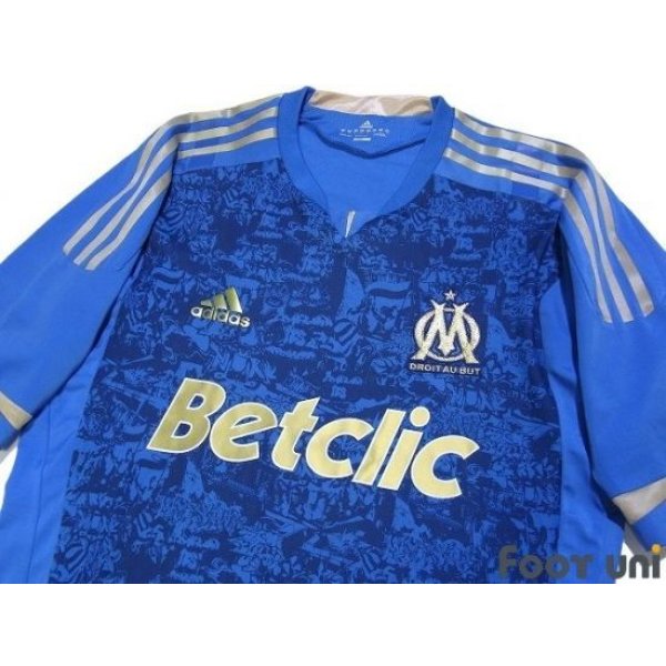 Photo3: Olympique Marseille 2011-2012 Away Techfit Shirt