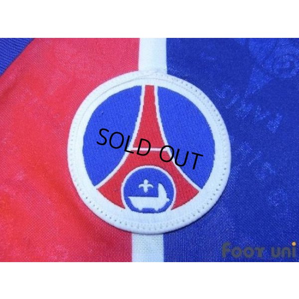 Photo5: Paris Saint Germain 1995-1996 Home Shirt