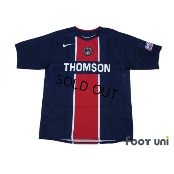 Photo1: Paris Saint Germain 2005-2006 Home Shirt #10