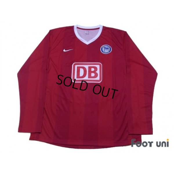 Photo1: Hertha Berlin 2007-2008 Away Player Long Sleeve Shirt w/tags