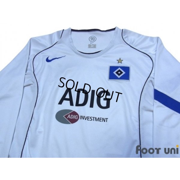 Photo3: Hamburger SV 2004-2005 Home Long Sleeve Shirt