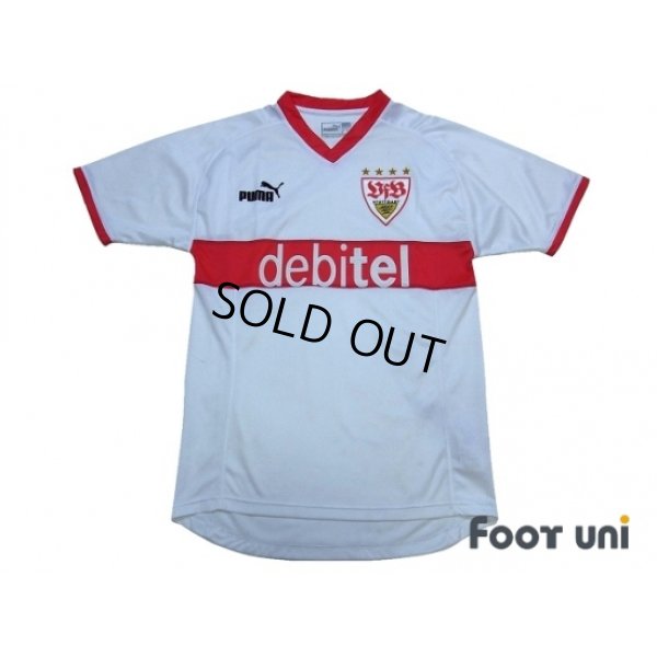 Photo1: VfB Stuttgart 2003-2004 Home Shirt