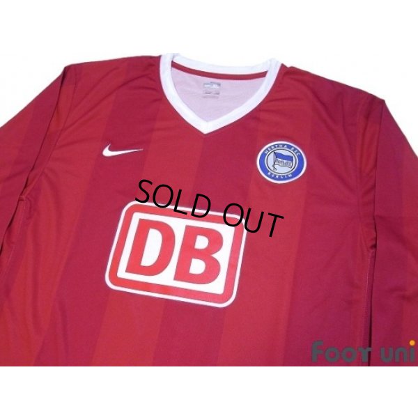 Photo3: Hertha Berlin 2007-2008 Away Player Long Sleeve Shirt w/tags