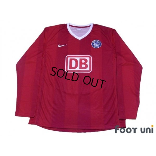 Photo1: Hertha Berlin 2007-2008 Away Player Long Sleeve Shirt w/tags