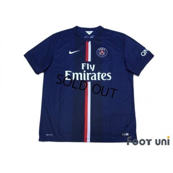 Photo1: Paris Saint Germain 2014-2015 Home Shirt