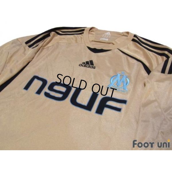 Photo3: Olympique Marseille 2008-2009 3rd Three quarter sleeve Shirt