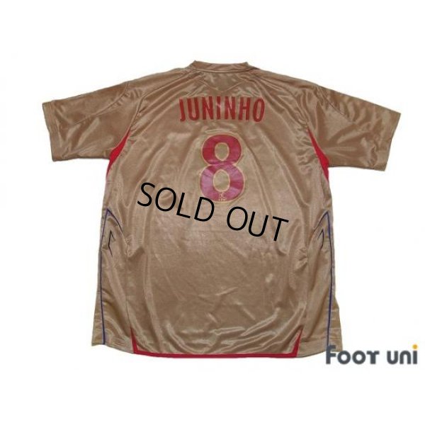 Photo2: Olympique Lyonnais 2007-2008 Shirt Away #8 Juninho