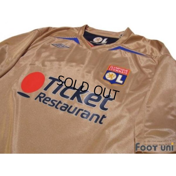 Photo3: Olympique Lyonnais 2007-2008 Shirt Away #8 Juninho