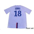 Photo2: Olympique Lyonnais 2009-2010 Home Shirt #18 Gomis w/tags (2)