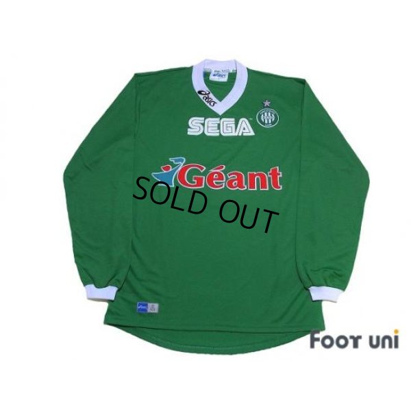 Photo1: Saint Etienne 1999-2000 Home L/S Shirt w/tags