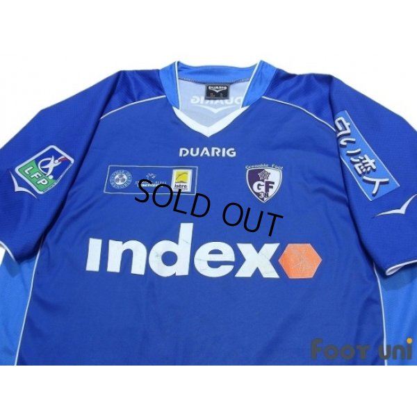 Photo3: Grenoble Foot 38 2005-2006 Home Shirt #9 Oguro Ligue 1 LFP Patch/Badge