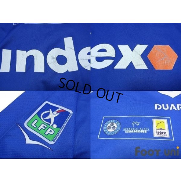 Photo7: Grenoble Foot 38 2005-2006 Home Shirt #9 Oguro Ligue 1 LFP Patch/Badge