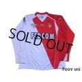 AS Monaco 2004-2005 Home Player Long Sleeve Shirt #36 Vieri Ligue 1 LFP Patch/Badge