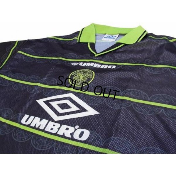 Photo3: Celtic 1998-1999 Away Shirt