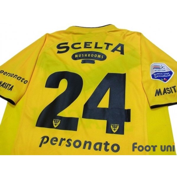 Photo4: VVV Venlo 2010-2011 Home Shirt #24 Eredivisie League Patch/Badge Cullen Robert w/tags