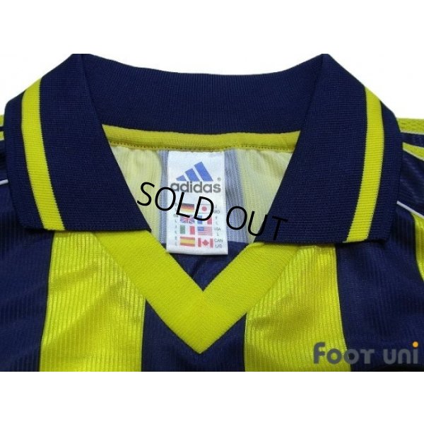 Photo4: Fenerbahce 1999-2000 Home Shirt