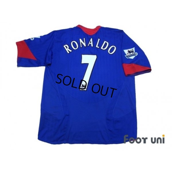 Photo2: Manchester United 2005-2006 Away #7 Ronaldo BARCLAYCARD PREMIERSHIP Patch/Badge w/tags